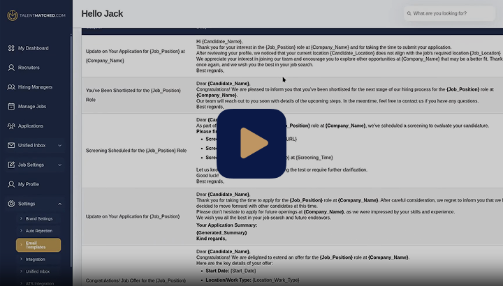 How to manage email templates